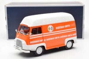Renault Estafette Orange Assistance Course Norev 1:18 185123 Métal Moulé — image 10 sur 10