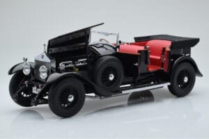 Rolls-Royce Phantom I Cabriolet Noir Kyosho 1:18 08931BK Métal Moulé — image 2 sur 8