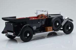 Rolls-Royce Phantom I Cabriolet Noir Kyosho 1:18 08931BK Métal Moulé — image 3 sur 8