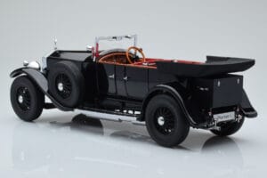 Rolls-Royce Phantom I Cabriolet Noir Kyosho 1:18 08931BK Métal Moulé — image 7 sur 8