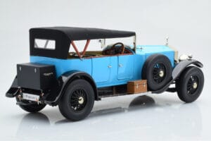 Rolls-Royce Phantom I Cabriolet Bleu Kyosho 1:18 08931LB Métal Moulé — image 3 sur 9