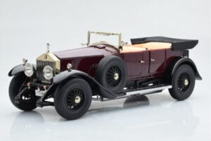 Rolls-Royce Phantom I Cabriolet Rouge Bordeaux Kyosho 1:18 08931R Métal Moulé — image 2 sur 10