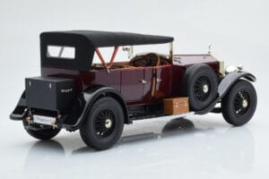 Rolls-Royce Phantom I Cabriolet Rouge Bordeaux Kyosho 1:18 08931R Métal Moulé — image 3 sur 10