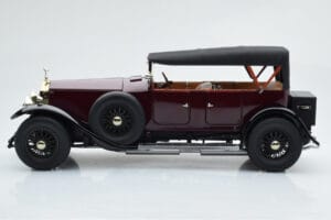 Rolls-Royce Phantom I Cabriolet Rouge Bordeaux Kyosho 1:18 08931R Métal Moulé — image 4 sur 10
