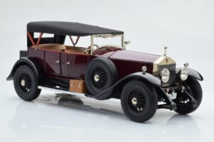 Rolls-Royce Phantom I Cabriolet Rouge Bordeaux Kyosho 1:18 08931R Métal Moulé — image 5 sur 10