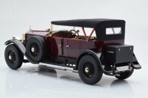 Rolls-Royce Phantom I Cabriolet Rouge Bordeaux Kyosho 1:18 08931R Métal Moulé — image 6 sur 10