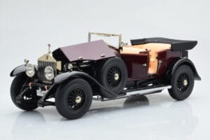 Rolls-Royce Phantom I Cabriolet Rouge Bordeaux Kyosho 1:18 08931R Métal Moulé — image 9 sur 10