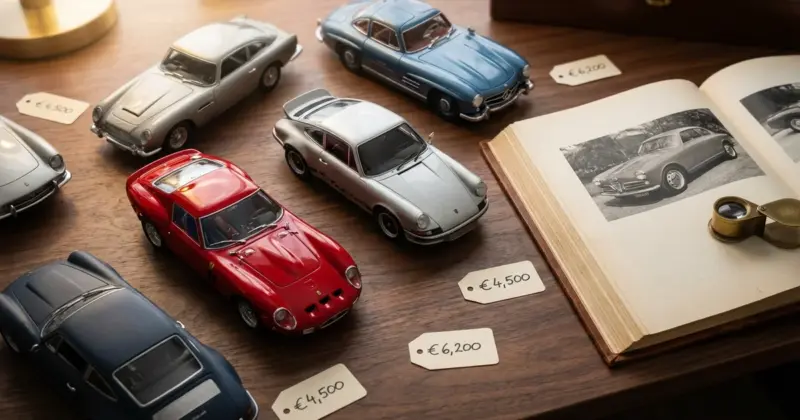 Voiture miniature collection prix : analyse des données de revente sur le marché secondaire