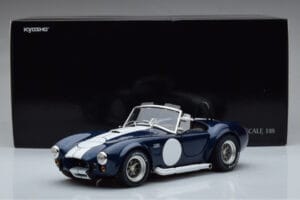 Shelby Cobra 427 S/C Bleu Foncé Kyosho 1:18 08048DBL Métal Moulé — image 9 sur 9