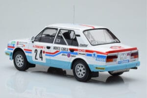 Skoda 130 L Night Version #24 J. Augland Rally Monte Carlo 1987 IXO 1:18 18RMC156 Métal Moulé — image 5 sur 6