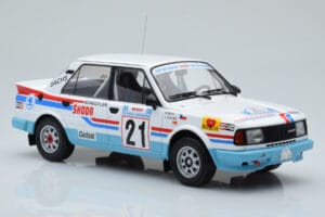 Skoda 130 LR #21 L. Krecek / B. Motl Rally Acropolis 1986 IXO 1:18 18RMC157A Métal Moulé — image 5 sur 6