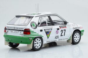 Skoda Felicia #27 P. Sibera / P. Gross Rally RAC Lombard 1995 IXO 1:18 18RMC148 Métal Moulé — image 2 sur 6