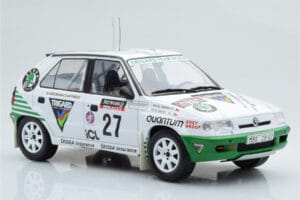 Skoda Felicia #27 P. Sibera / P. Gross Rally RAC Lombard 1995 IXO 1:18 18RMC148 Métal Moulé — image 4 sur 6