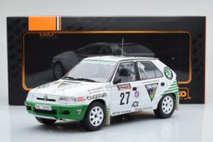 Skoda Felicia #27 P. Sibera / P. Gross Rally RAC Lombard 1995 IXO 1:18 18RMC148 Métal Moulé — image 6 sur 6