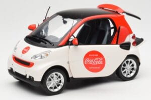 Smart Fortwo 451 Coca-Cola Minichamps 1:18 150036301 Métal Moulé — image 2 sur 8
