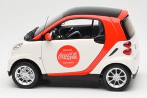 Smart Fortwo 451 Coca-Cola Minichamps 1:18 150036301 Métal Moulé — image 4 sur 8