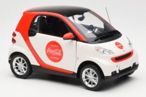 Smart Fortwo 451 Coca-Cola Minichamps 1:18 150036301 Métal Moulé — image 6 sur 8