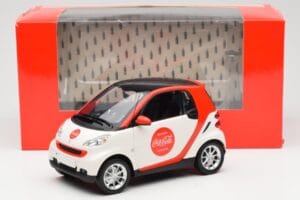 Smart Fortwo 451 Coca-Cola Minichamps 1:18 150036301 Métal Moulé — image 8 sur 8