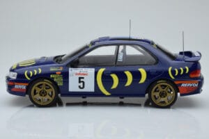 Subaru Impreza 555 #5 C. Sainz / L. Moya Tour de Corse 1995 IXO 1:18 18RMC063A Métal Moulé — image 3 sur 6