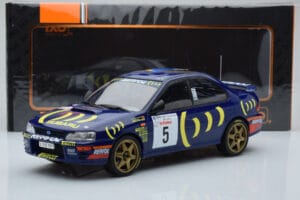 Subaru Impreza 555 #5 C. Sainz / L. Moya Tour de Corse 1995 IXO 1:18 18RMC063A Métal Moulé — image 6 sur 6