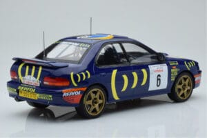 Subaru Impreza 555 #6 P. Liatti / C. Cassina Tour de Corse 1995 IXO 1:18 18RMC063C Métal Moulé — image 2 sur 6
