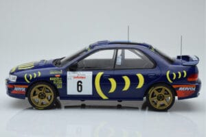Subaru Impreza 555 #6 P. Liatti / C. Cassina Tour de Corse 1995 IXO 1:18 18RMC063C Métal Moulé — image 3 sur 6