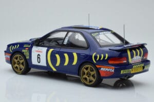 Subaru Impreza 555 #6 P. Liatti / C. Cassina Tour de Corse 1995 IXO 1:18 18RMC063C Métal Moulé — image 5 sur 6