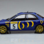 Subaru Impreza #5 C. Sainz / L. Moya 2nd Place Rally Monte Carlo 1995 Kyosho 1:18 - image 4 of 9