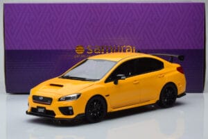 Subaru Impreza WRX STI Nurburgring Challenge Package Jaune Kyosho 1:18 KSR18021Y Résine — image 5 sur 5