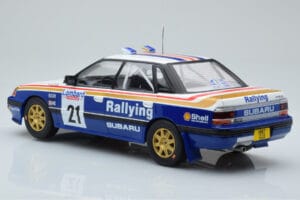 Subaru Legacy RS #21 C. McRae / D. Ringer RAC Rally 1991 IXO 1:18 18RMC080B Métal Moulé — image 5 sur 6