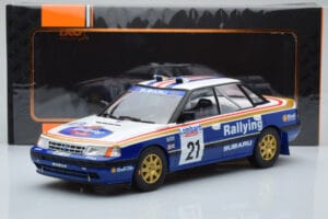 Subaru Legacy RS #21 C. McRae / D. Ringer RAC Rally 1991 IXO 1:18 18RMC080B Métal Moulé — image 6 sur 6