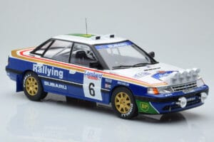 Subaru Legacy RS Night Version #6 M. Alen / I. Kivimaki RAC Rally 1991 IXO 1:18 18RMC080A Métal Moulé — image 4 sur 6