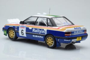 Subaru Legacy RS Night Version #6 M. Alen / I. Kivimaki RAC Rally 1991 IXO 1:18 18RMC080A Métal Moulé — image 5 sur 6
