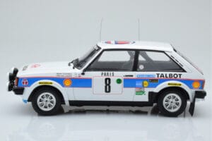 Talbot Sunbeam Lotus Night Version #8 H. Toivonen / P. White Rally Monte Carlo 1981 IXO 1:18 18RMC095B Métal Moulé — image 3 sur 6