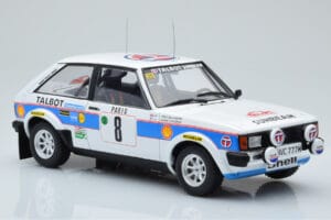 Talbot Sunbeam Lotus Night Version #8 H. Toivonen / P. White Rally Monte Carlo 1981 IXO 1:18 18RMC095B Métal Moulé — image 4 sur 6