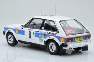 Talbot Sunbeam Lotus Night Version #8 H. Toivonen / P. White Rally Monte Carlo 1981 IXO 1:18 18RMC095B Métal Moulé — image 5 sur 6