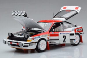 Toyota Celica GT-Four ST165 #2 C. Sainz / L. Moya Winner Rally Monte Carlo 1991 Kyosho 1:18 08961B Métal Moulé — image 2 sur 12