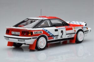 Toyota Celica GT-Four ST165 #2 C. Sainz / L. Moya Winner Rally Monte Carlo 1991 Kyosho 1:18 08961B Métal Moulé — image 3 sur 12