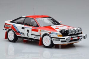Toyota Celica GT-Four ST165 #2 C. Sainz / L. Moya Winner Rally Monte Carlo 1991 Kyosho 1:18 08961B Métal Moulé — image 5 sur 12