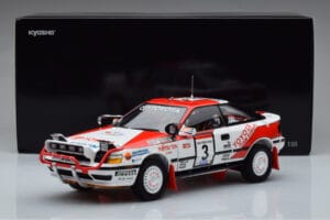 Toyota Celica GT-Four ST165 #3 B. Waldegard / F. Gallagher Winner Safari Rally 1990 Kyosho 1:18 08961A Métal Moulé — image 12 sur 12