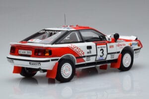 Toyota Celica GT-Four ST165 #3 B. Waldegard / F. Gallagher Winner Safari Rally 1990 Kyosho 1:18 08961A Métal Moulé — image 3 sur 12