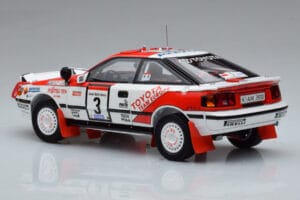 Toyota Celica GT-Four ST165 #3 B. Waldegard / F. Gallagher Winner Safari Rally 1990 Kyosho 1:18 08961A Métal Moulé — image 6 sur 12
