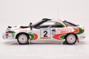 Toyota Celica Turbo 4WD ST185 #2 M. Alén / I. Kivimäki Safari Rally 1993 IXO 1:18 18RMC150B Métal Moulé — image 3 sur 6