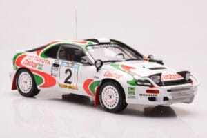 Toyota Celica Turbo 4WD ST185 #2 M. Alén / I. Kivimäki Safari Rally 1993 IXO 1:18 18RMC150B Métal Moulé — image 4 sur 6