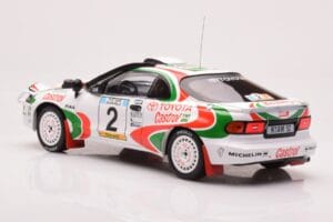 Toyota Celica Turbo 4WD ST185 #2 M. Alén / I. Kivimäki Safari Rally 1993 IXO 1:18 18RMC150B Métal Moulé — image 5 sur 6