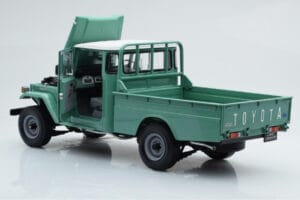 Toyota Land Cruiser 40 4x4 Pickup Vert Kyosho 1:18 08958FG Métal Moulé — image 3 sur 8