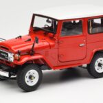 Toyota Land Cruiser FJ40 Van Rouge Kyosho 1:18 08971R