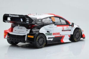 Toyota GR Yaris Rally1 #69 K. Rovanpera / J. Halttunen Rally Croatia 2022 IXO 1:18 18RMC151A Métal Moulé — image 2 sur 6