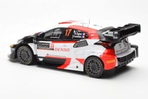 Toyota GR Yaris Rally1 #17 S. Ogier / B. Veillas Rally Monte Carlo 2023 IXO 1:18 18RMC152A Métal Moulé — image 5 sur 6