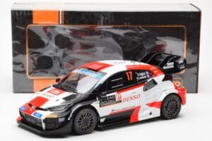 Toyota GR Yaris Rally1 #17 S. Ogier / B. Veillas Rally Monte Carlo 2023 IXO 1:18 18RMC152A Métal Moulé — image 6 sur 6